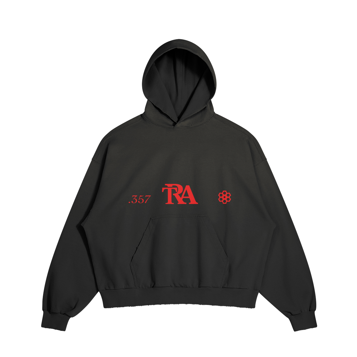 Red limitless .357 TRA hoodie