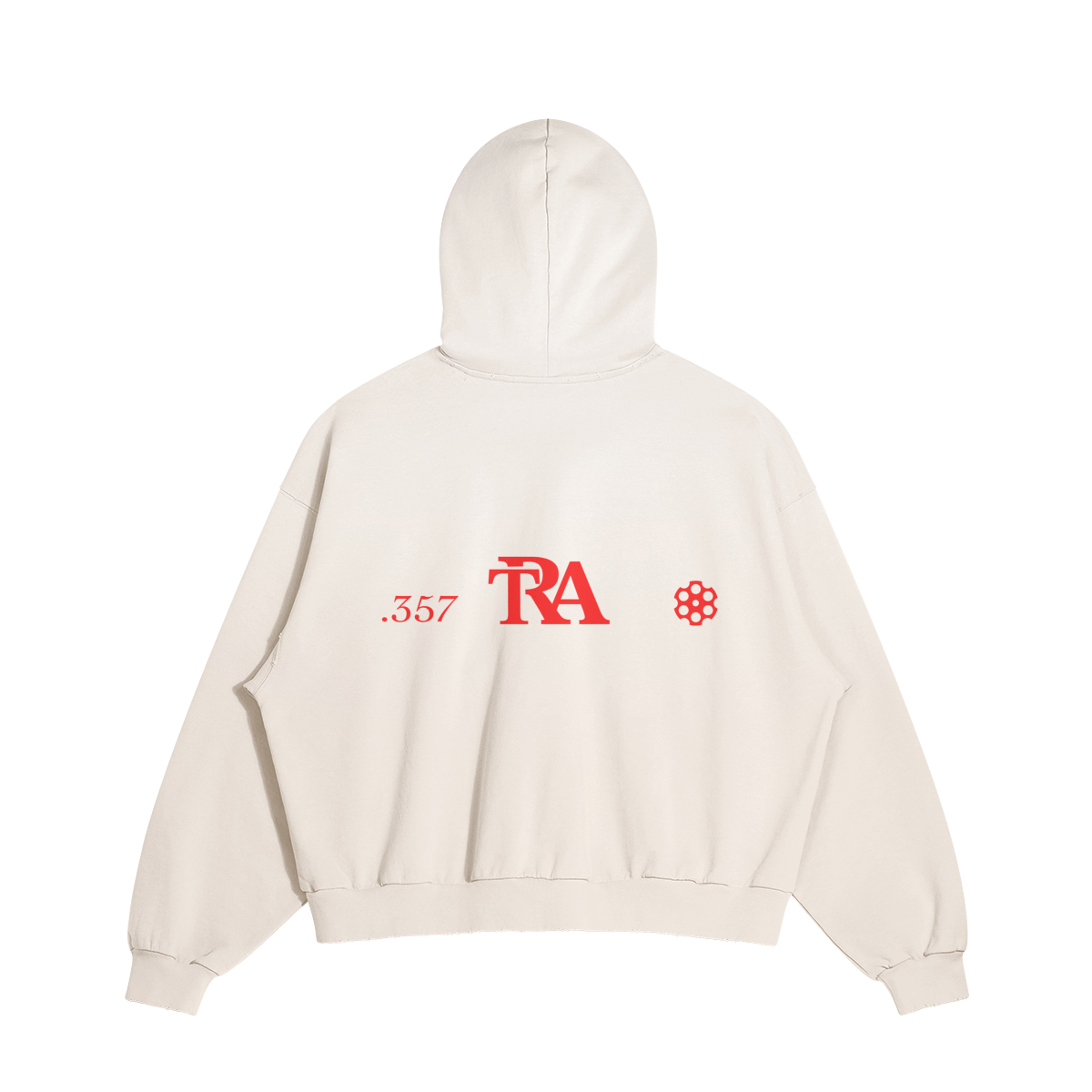 Red limitless .357 TRA hoodie